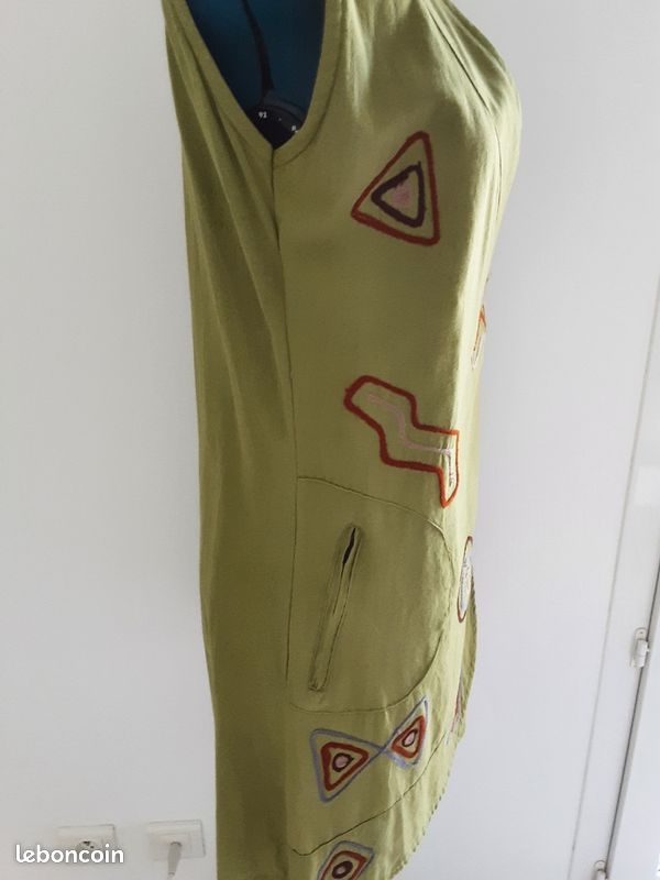 Robe vert anis (image 3)