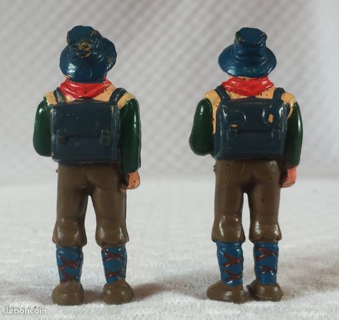 3 Figurines Rémi sans Famille 1979 - BOGI PVC Japan