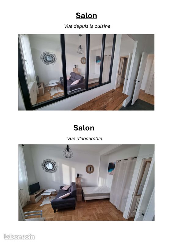 Appartement 1 pièce 31 m² · à Limoges · 31 m² · 520 €/mois