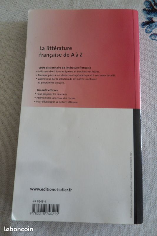 LITTERATURE FRANCAISE de A à Z (image 2)
