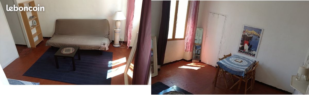 Appartement 2 pièces 30 m² · à Marseille · 30 m² · 500 €/mois