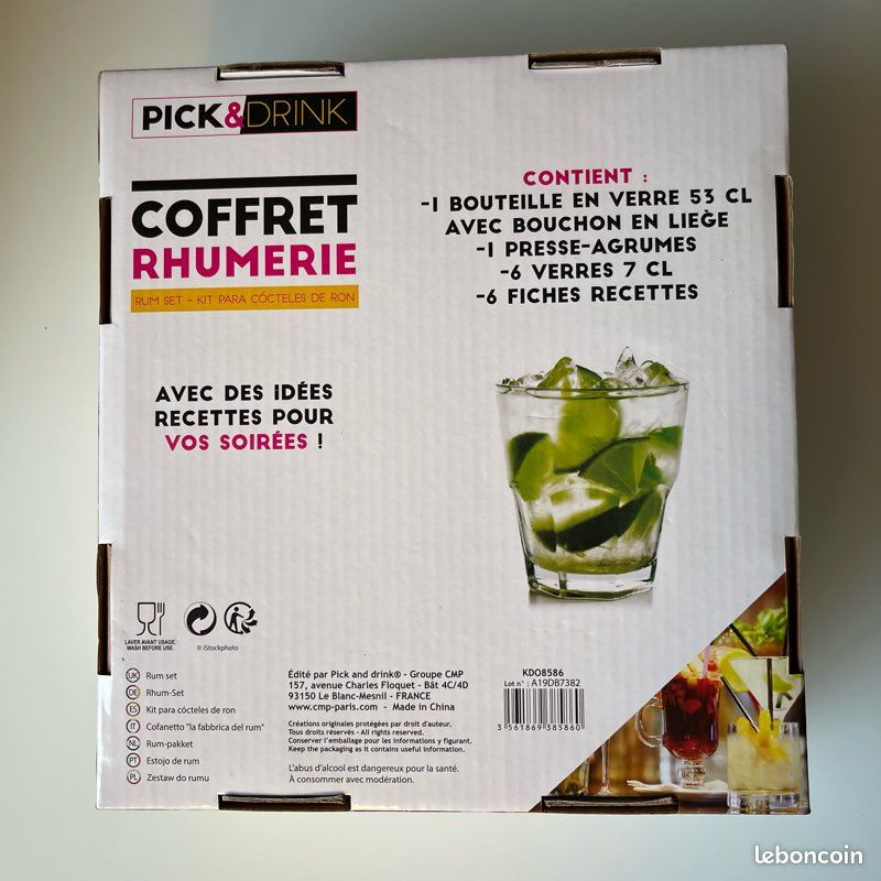 Coffret « rhumerie » - kit pour rhum maison (image 2)