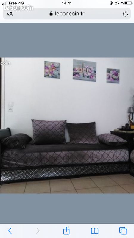 Salon marocain + coffre (image 2)