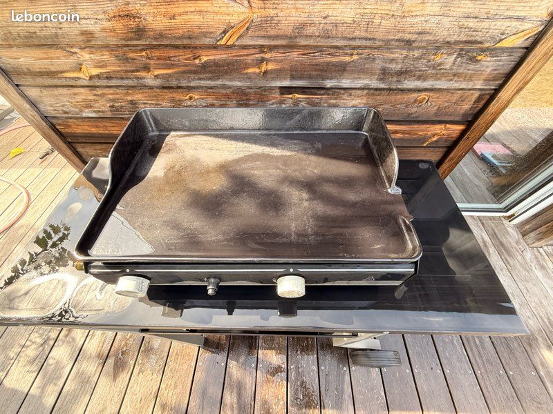 Plancha et chariot forgé Adour (image 4)