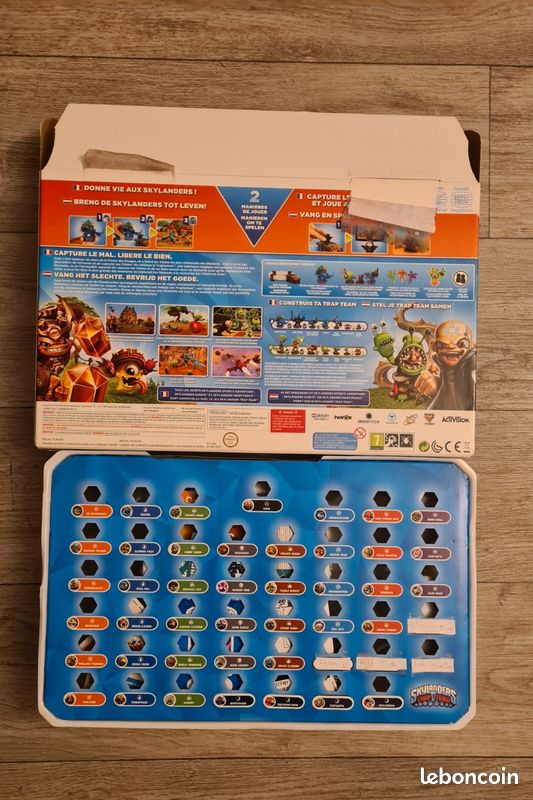Skylanders Trap Team - Pack De Démarrage Nintendo Wii - Avec Portail Traptanium Et Figurines
