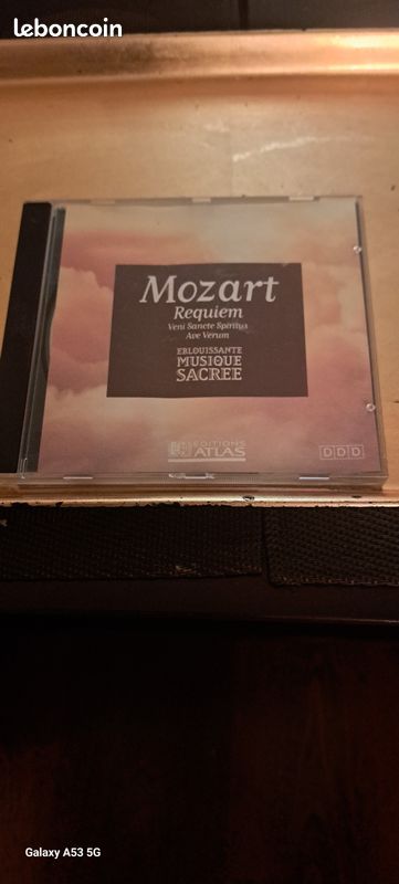 Mozart requiem veni sancte spiritus eblouissante musique sacree cd (image 1)