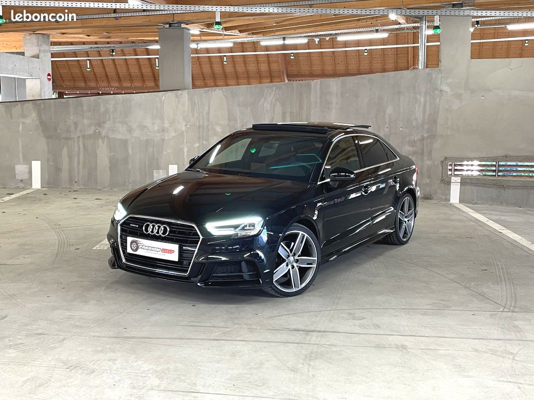 Audi A3 Berline 40 Quattro S-Line Plus 2.0 TDI 184cv S-tronic - B&O / Toit Ouvrant / Sièges RS / LED Matrix / Keyless / Virtual cockpit / Caméra de recul (image 1)