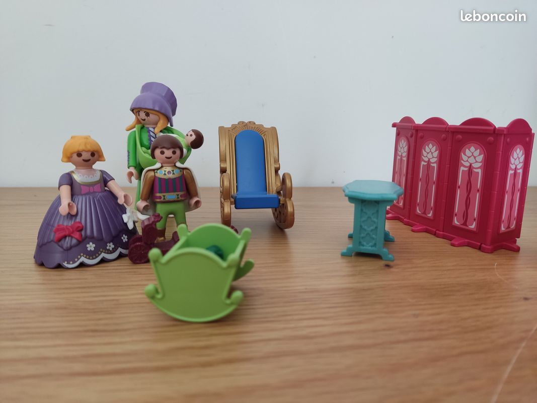 Petit Banc Playmobil Pour Château Ou Maison – Accessoire Vintage, Occasion Bon état