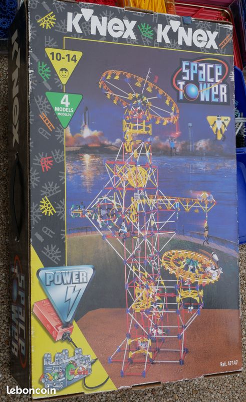 Knex Space Tower K'NEX Thrill Rides – Space Invasion Roller Turkey