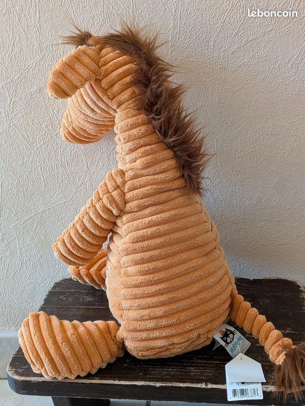 Jellycat Cordy Roy Giraffe Medium avec étiquette – modèle rare retiré 🦒 (image 3)