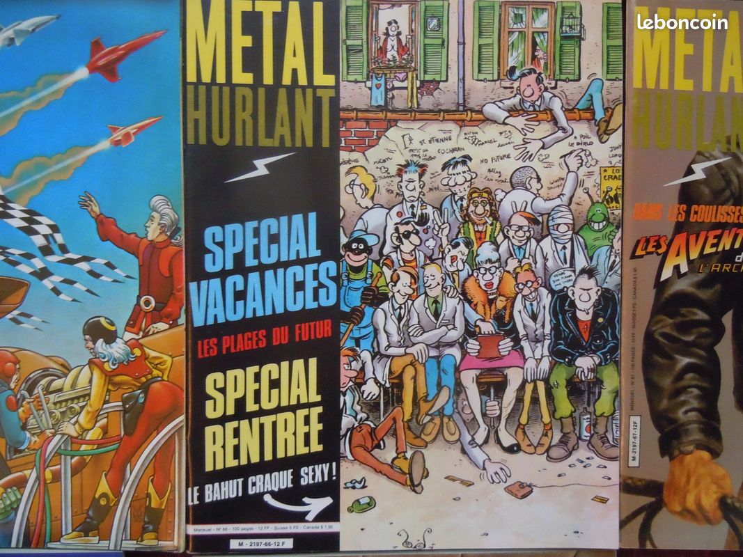 Revues Metal Hurlant n° 60 - 69 (image 7)