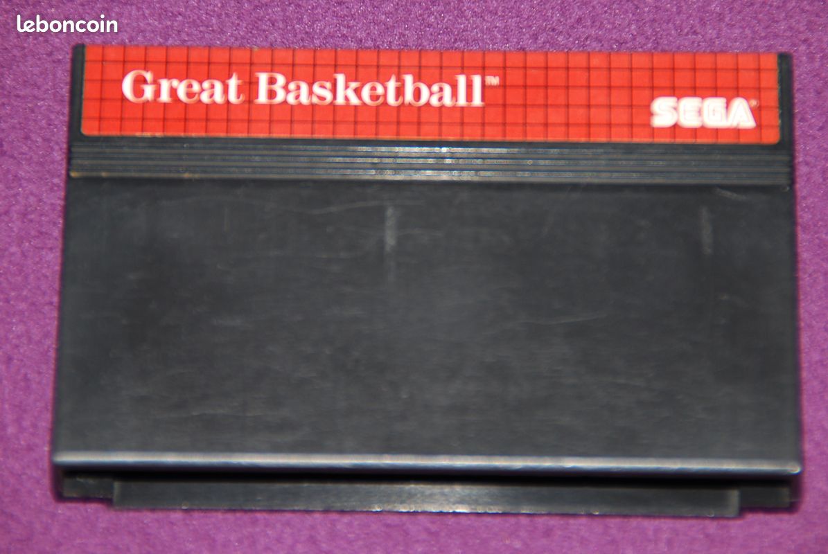 GREAT BASKETBALL - Sega - Basketball Master System PAL (image 1)