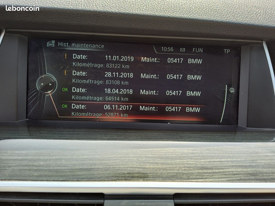 BMW SERIE 5 GRAN TURISMO F07 LCI 535d xDrive 313 ch Luxury A (image 27)