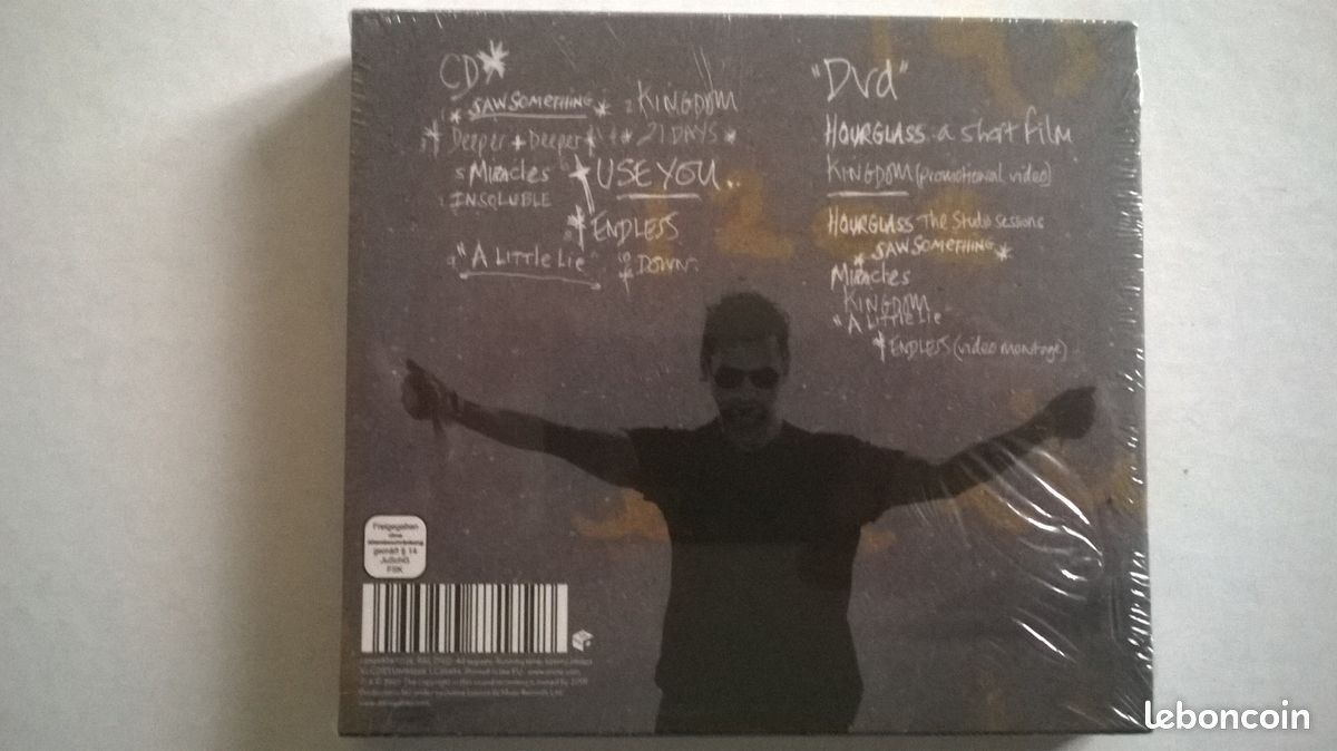 CD + DVD Dave Gahan - Hourglass ( chanteur de Depeche Mode ) - CD 