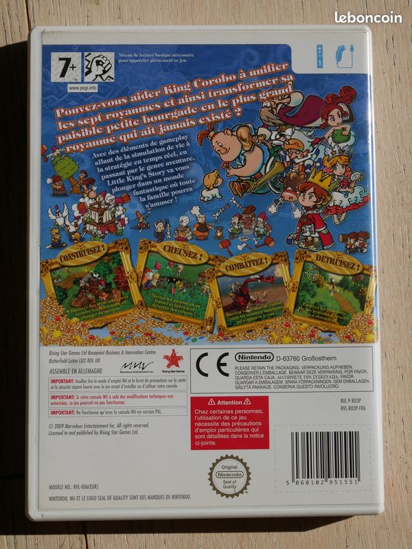 Little Ling Story sur Wii (tbe, fr, complet) *retrogaming (image 2)