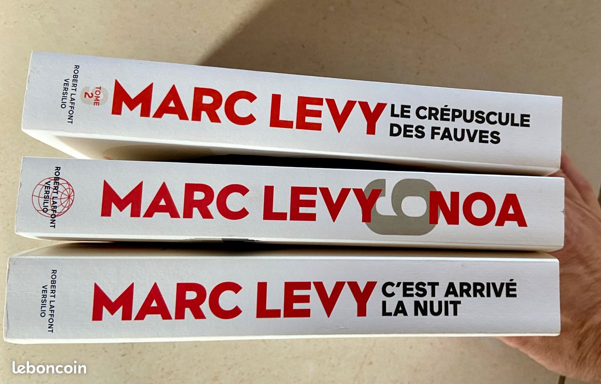 3 romans de la trilogie "série 9" de marc levy - neufs jamais lus (image 2)