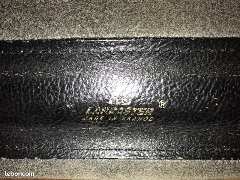 Sacoche Lancaster cuir noire (image 8)