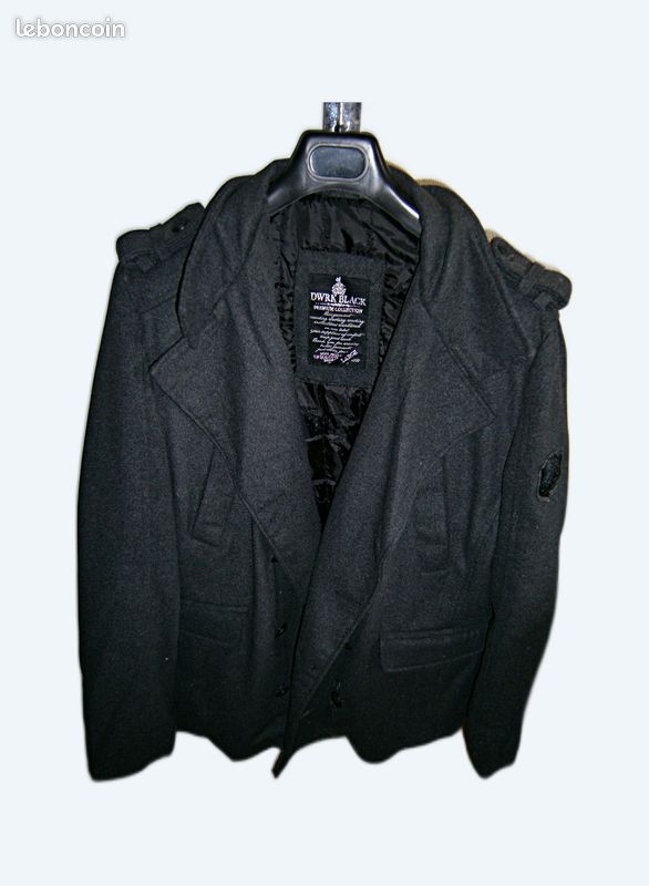 Manteau Homme gris DWRK Black taille L (image 1)