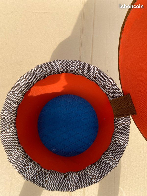 Pouf coffre en tissu (image 3)