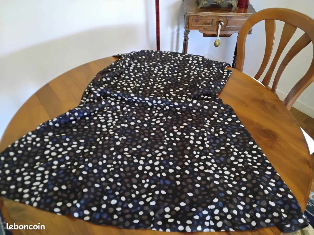 Robe voile doublée (image 6)