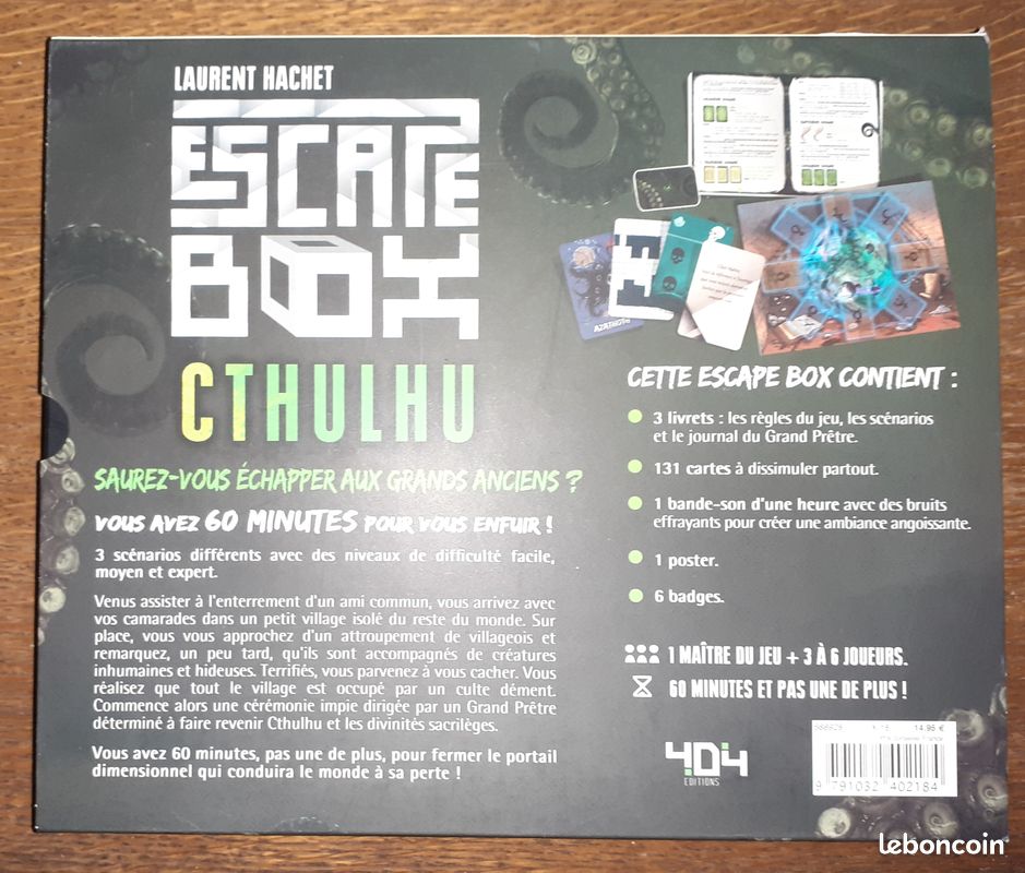 Lot ESCAPE GAME ESCAPE BOOK QUEST (image 2)
