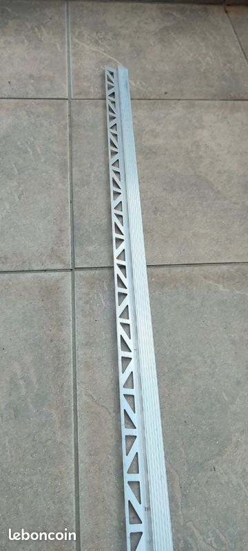Baguette finition carrelage aluminium (image 2)