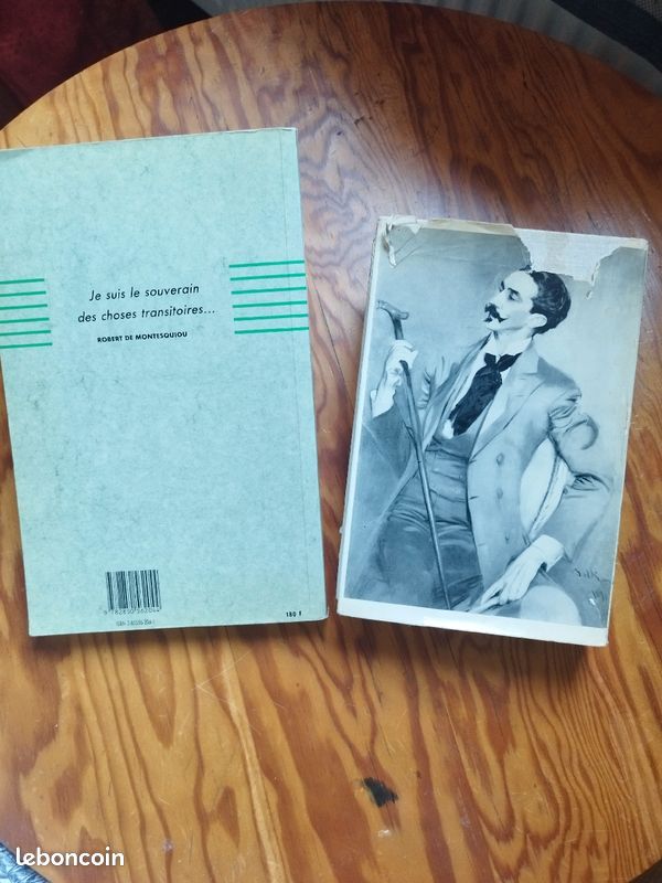 Lot livres: de Montesquiou un prince 1900 par Jullian. Montesquiou mécène et dandy par chaleyssin (image 6)