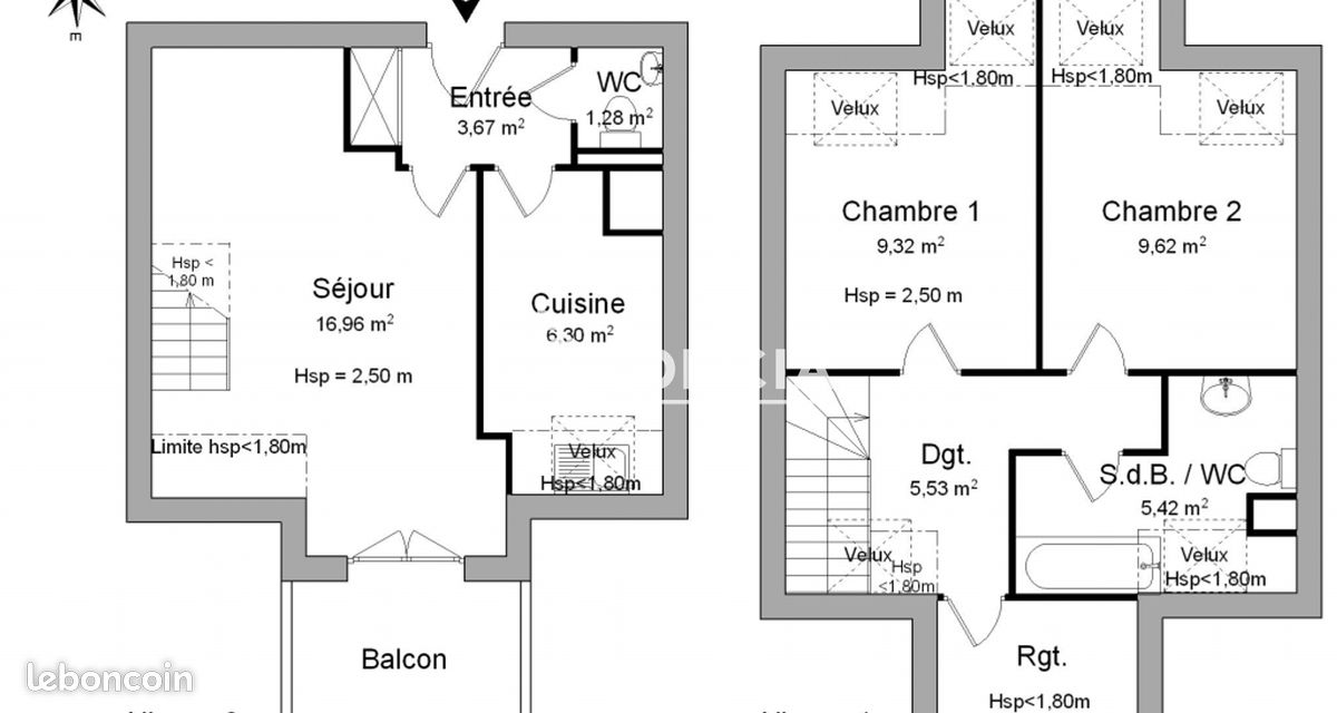 Appartement 3 pièces 58 m² · à Lingolsheim · 58 m² · 720 €/mois