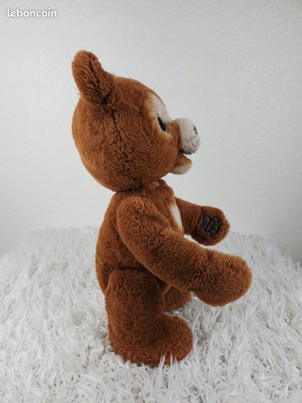 Peluche Interactive Hasbro Cubby L'ours Curieux - Fur Real, Taille 37cm, Occasion