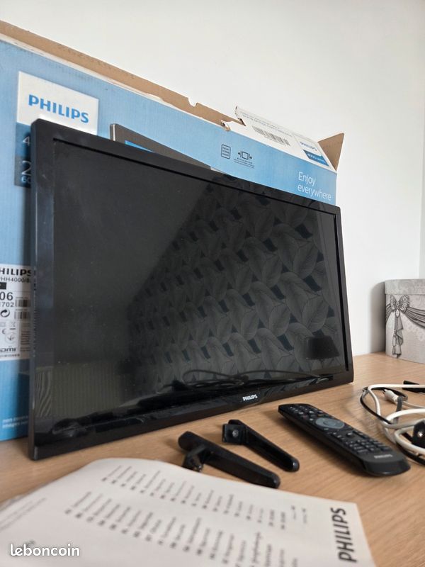 TV Philips 4000 series 24" HD led TV (image 2)