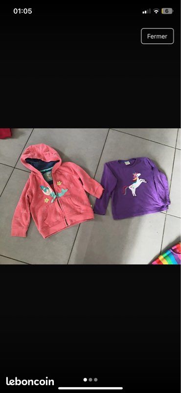 Vêtements fille 4/5/6ans (image 2)