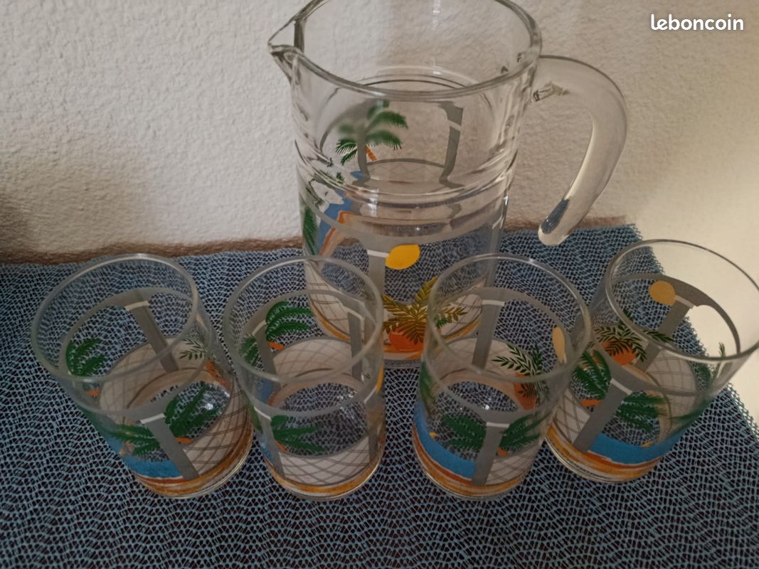 Verres + carafe neufs (image 2)