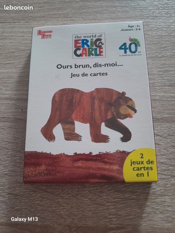 Ours brun, dis moi Jeu de cartes neuf (image 1)