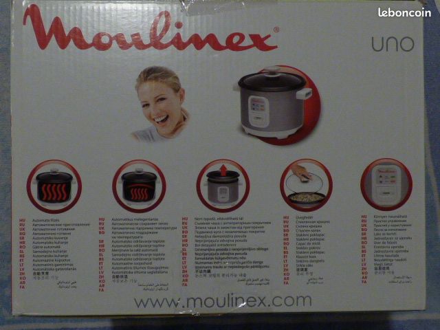 Cuiseur à riz Uno Design MK111EF1 MOULINEX (image 2)