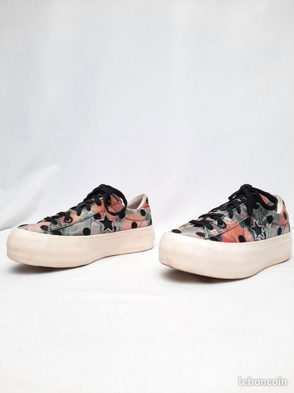 Basket Tennis Toile Femme Converse Pointure 36 Converse Baskets