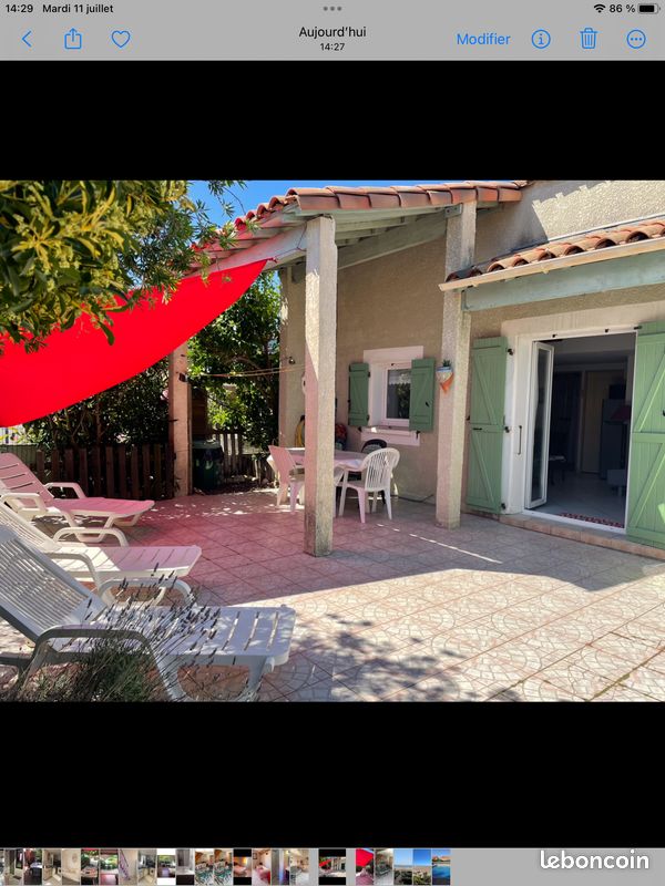 Maison 4 pièces 80 m² · à Gruissan · 80 m² · 950 €/mois