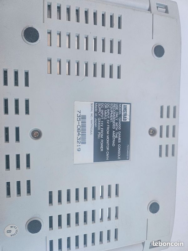 Jeu Amstrad GX4000 RoboCop 2 – Cartouche Fonctionnel Bon état