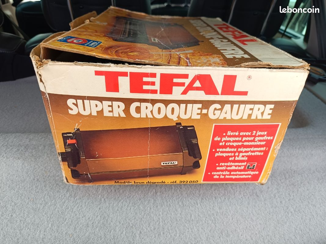 Appareil super croque gaufre Tefal vintage (image 6)