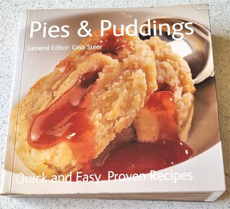 Livre de recettes anglaises en anglais (image 1)