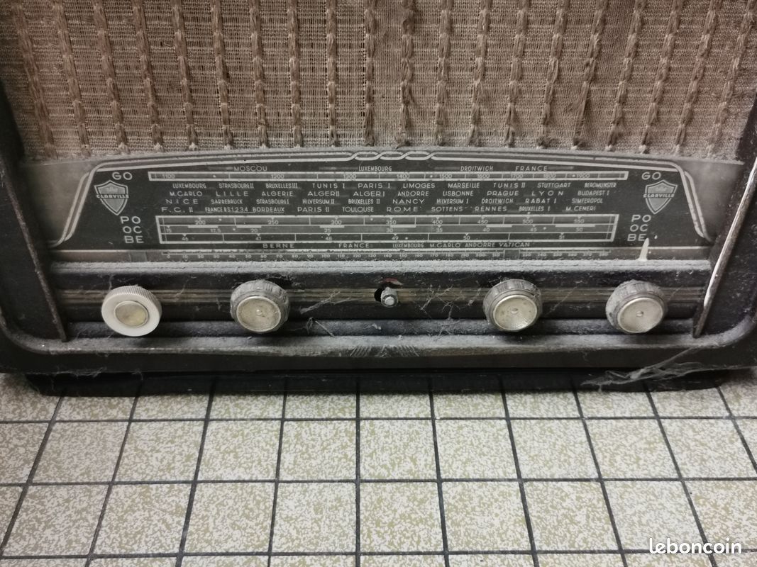 Radio Vintage Clarville 1001 Junior – Poste Rétro – Occasion