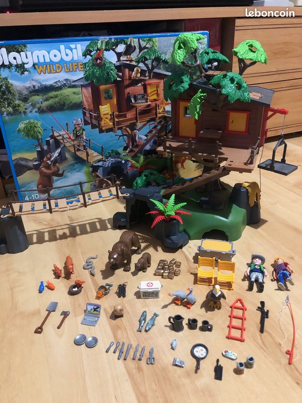 Playmobil 5557 Cabane des aventuriers dans les arbres Jeux