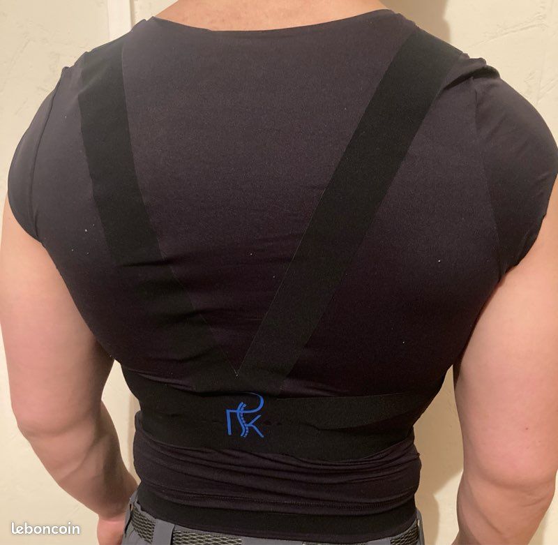 Perko Tee Shirt Probleme De Dos Percko T Shirt De Maintien Dos