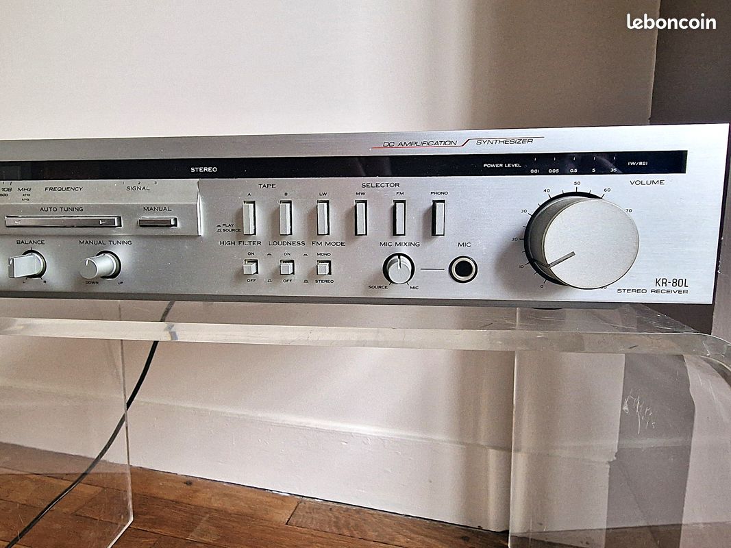 Ampli tuner kenwood kb 80l extra plat 1980 (image 9)
