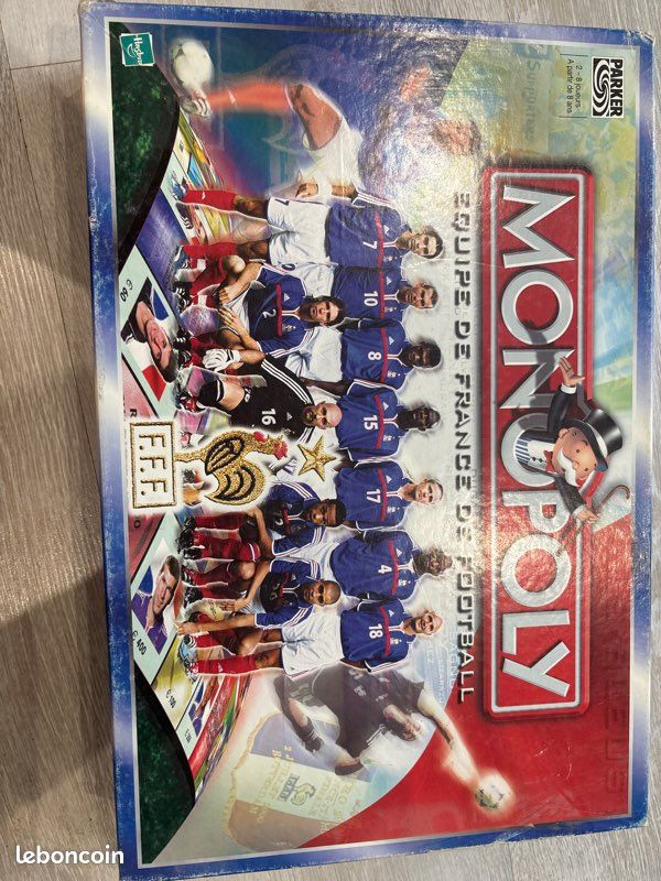 Monopoly équipe de France édition 2002 (image 1)