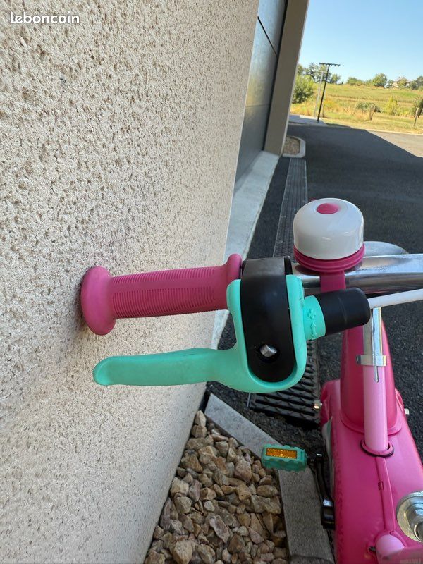 Vélo enfant fille décathlon 14p avec accessoires (image 15)