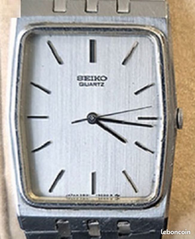 Montre Bracelet Seiko Pour Homme - Modèle Vintage Avec Boîte D'origine - Neuf Avec étiquettes