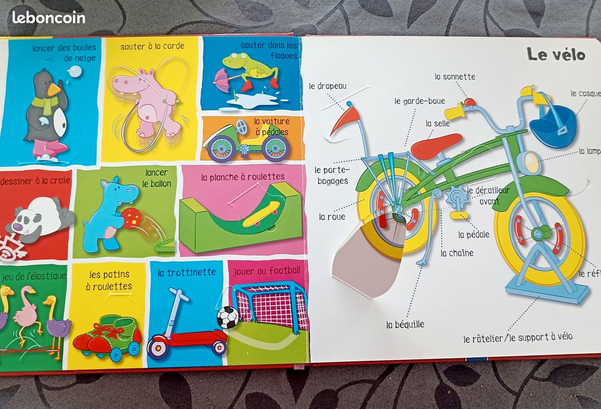 Dictionnaire en images avec rabats TBE (image 2)