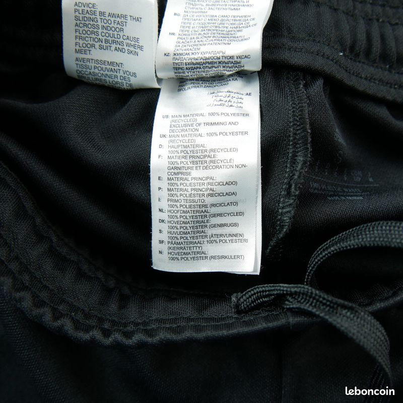 Adidas Jogging AeroReady Pantalon à 3 bandes Femme Taille S Noir #QWE0196 (image 6)