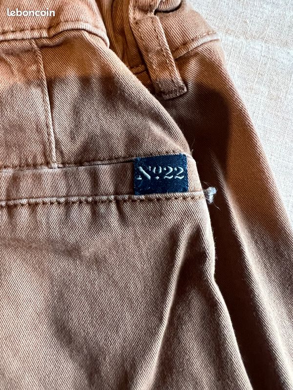 Next 2 PACK SLIM FIT STRETCH - Chino - Black Black/noir