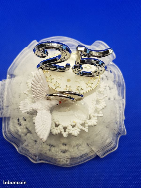 Déco gâteau anniversaire de mariage (image 3)